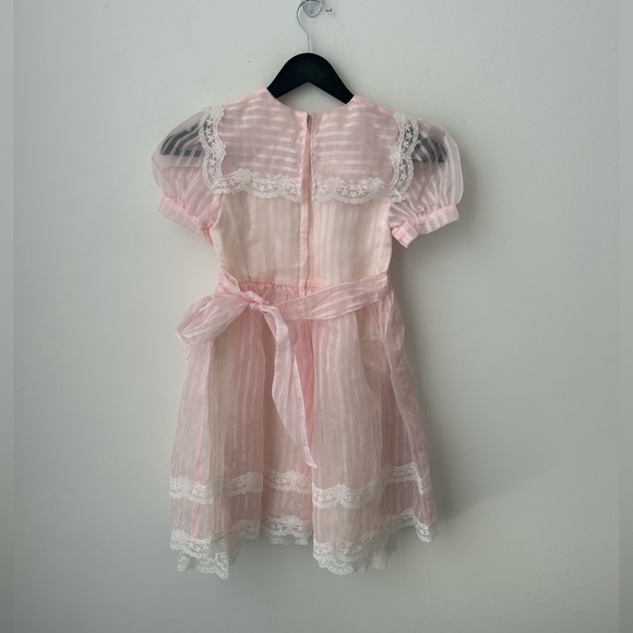 Vintage Jessica Mcclintock Gunne sax pink girl dress - Picture 8 of 11